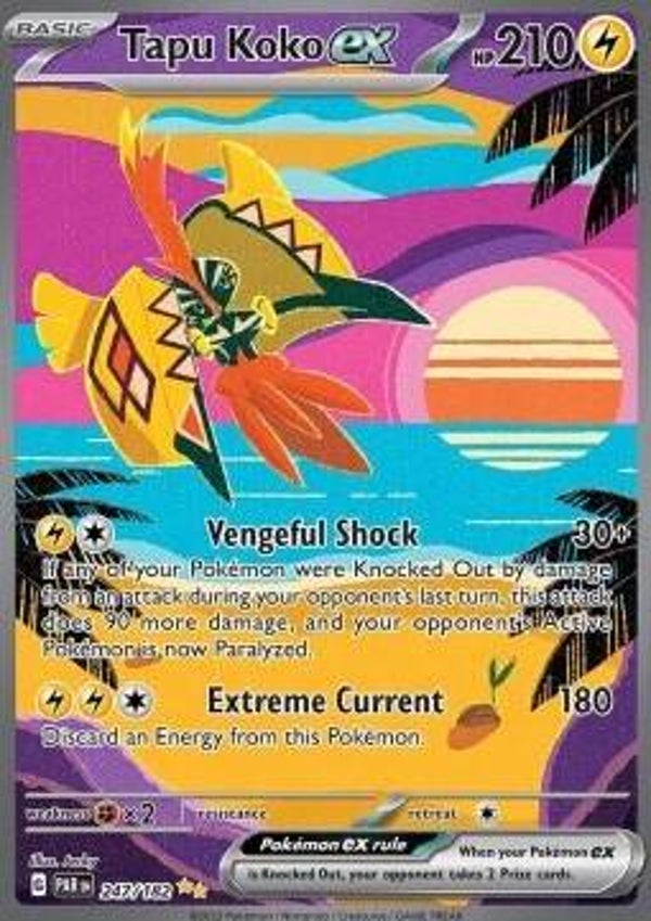 Paradox Rift - #247 - Tapu Koko EX