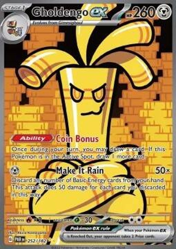 Paradox Rift - #252 - Gholdengo EX