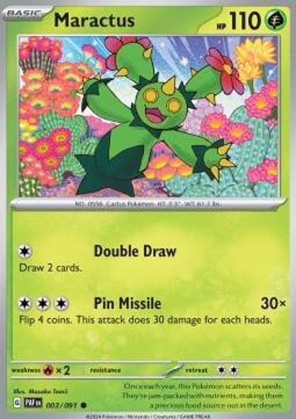 Paldean Fates - #003 - Maractus