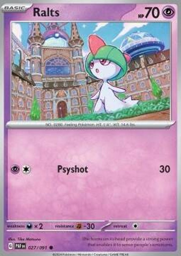 Paldean Fates - #027 - Ralts