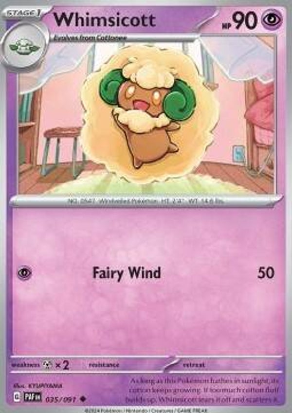 Paldean Fates - #035 - Whimsicott