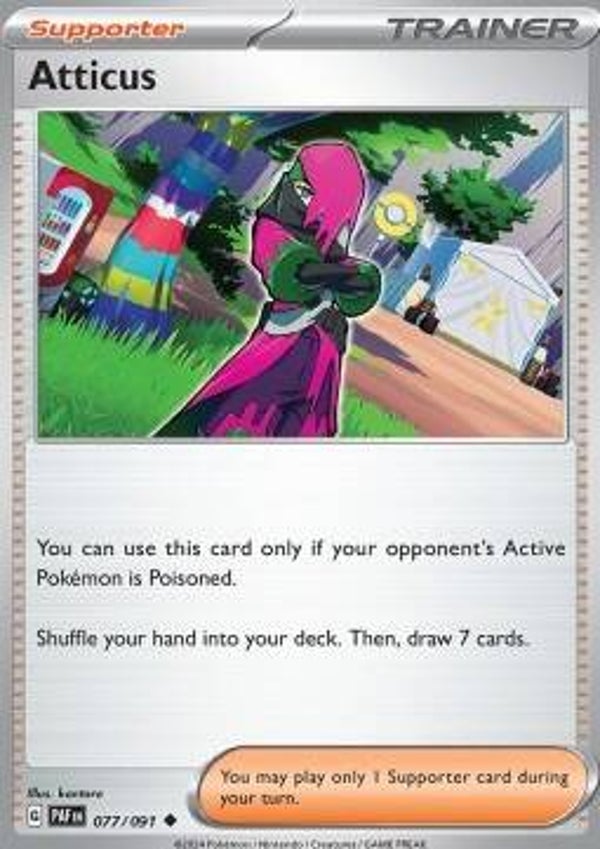 Paldean Fates - #077 - Atticus