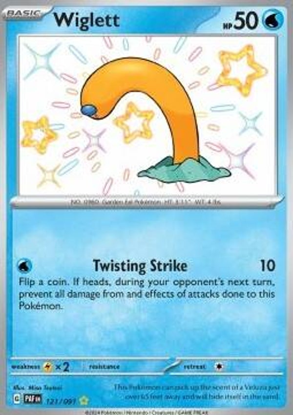 Paldean Fates - #121 - Wiglett