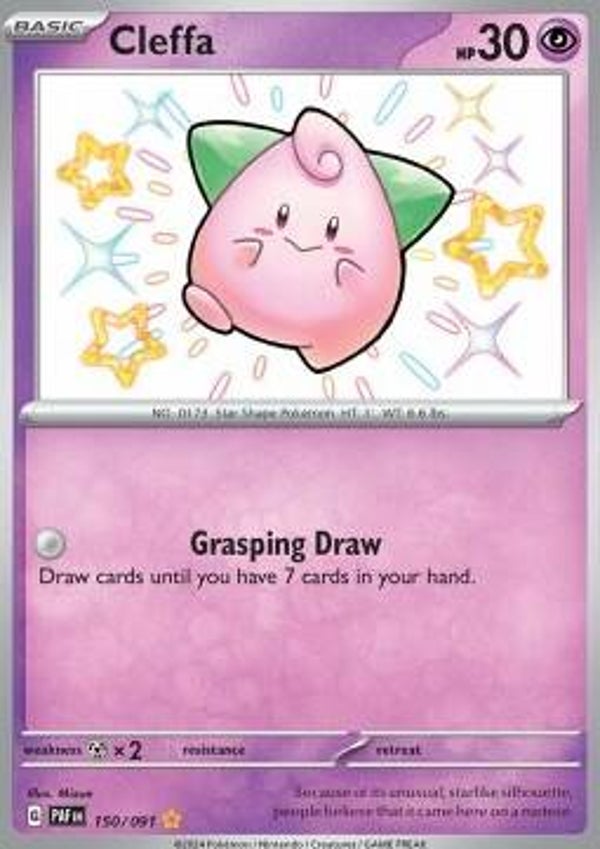 Paldean Fates - #150 - Cleffa