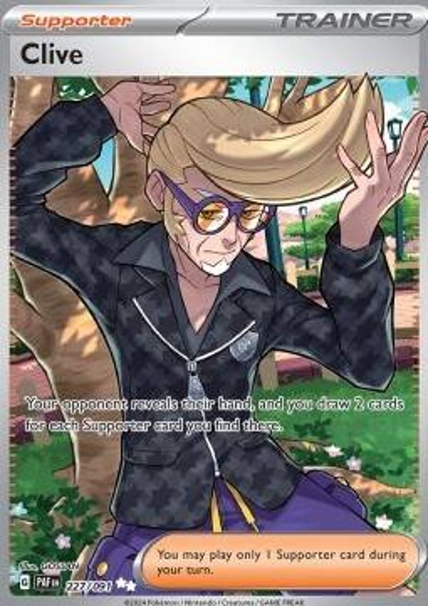 Paldean Fates - #227 - Clive