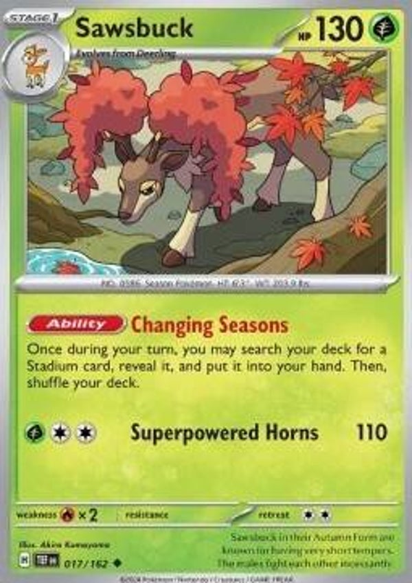 Temporal Forces - #017 - Sawsbuck