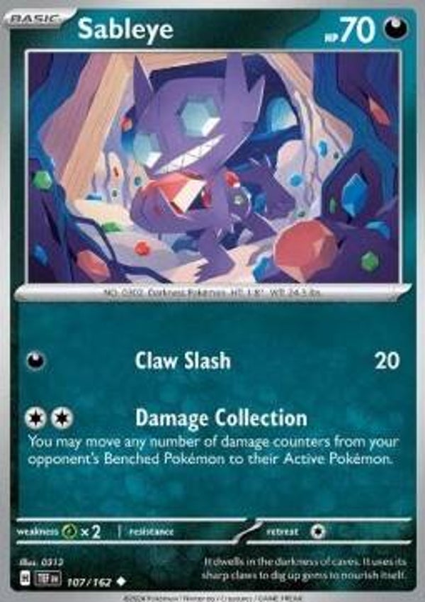 Temporal Forces - #107 - Sableye
