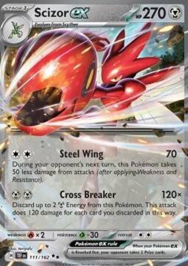 Temporal Forces - #111 - Scizor EX