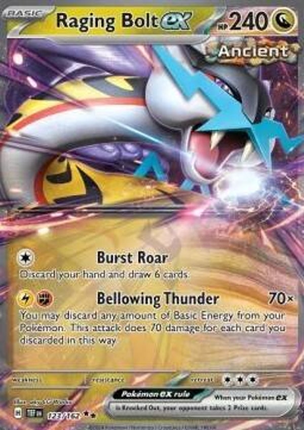 Temporal Forces - #123 - Raging Bolt EX