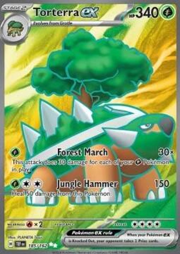 Temporal Forces - #185 - Torterra EX