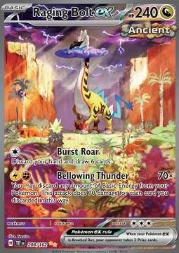 Temporal Forces - #208 - Raging Bolt EX