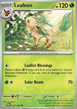 Twilight Masquerade - #011 - Leafeon