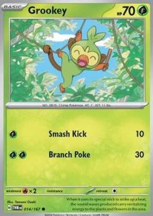 Twilight Masquerade - #014 - Grookey