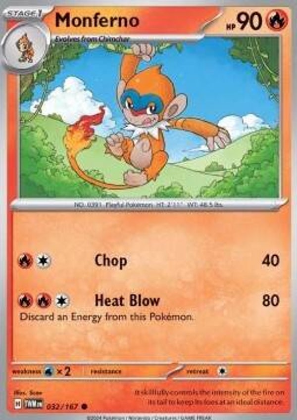 Twilight Masquerade - #032 - Monferno