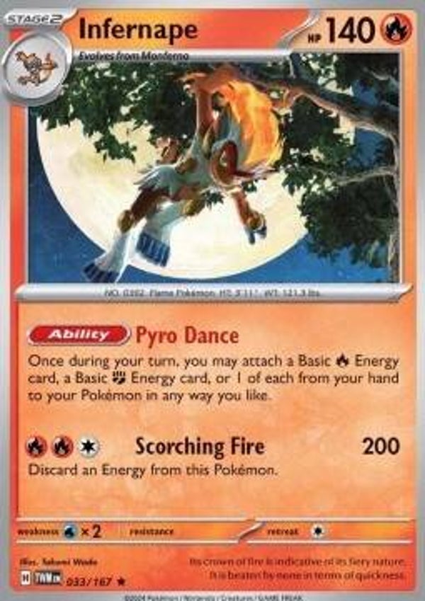 Twilight Masquerade - #033 - Infernape - HOLO