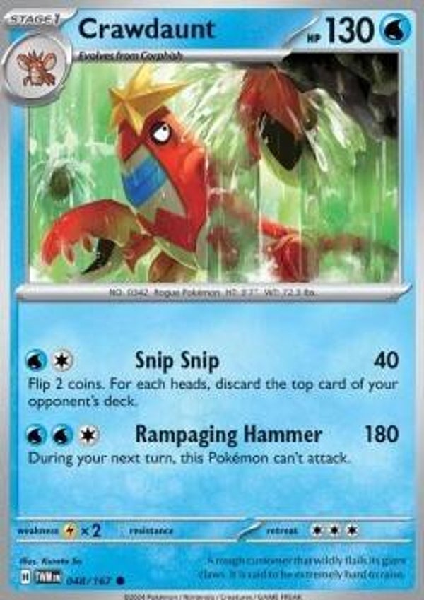 Twilight Masquerade - #048 - Crawdaunt