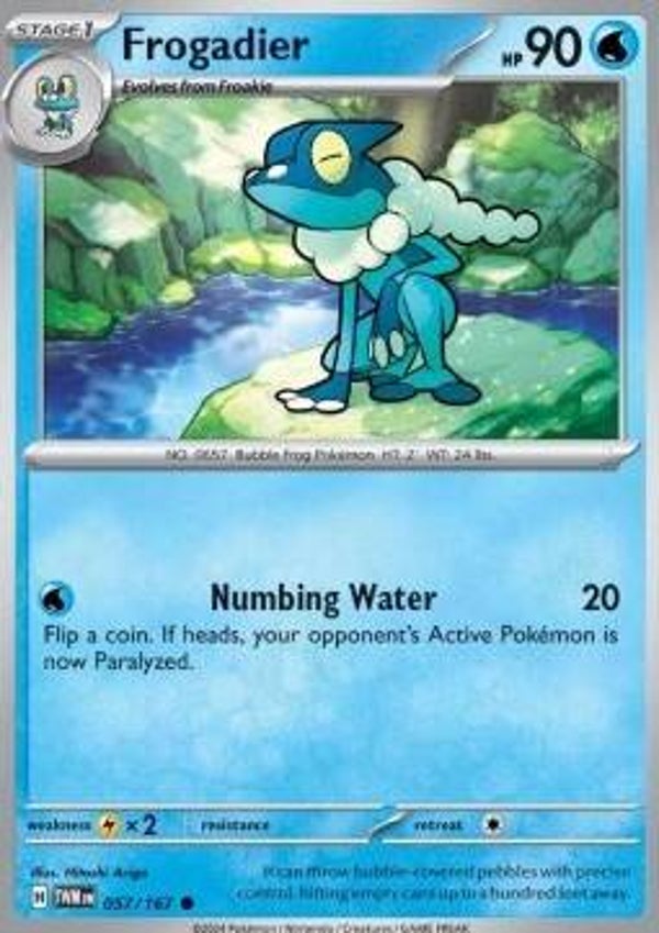 Twilight Masquerade - #057 - Frogadier