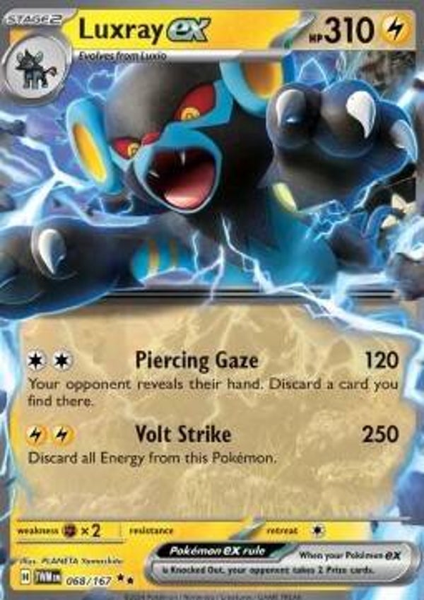 Twilight Masquerade - #068 - Luxray EX