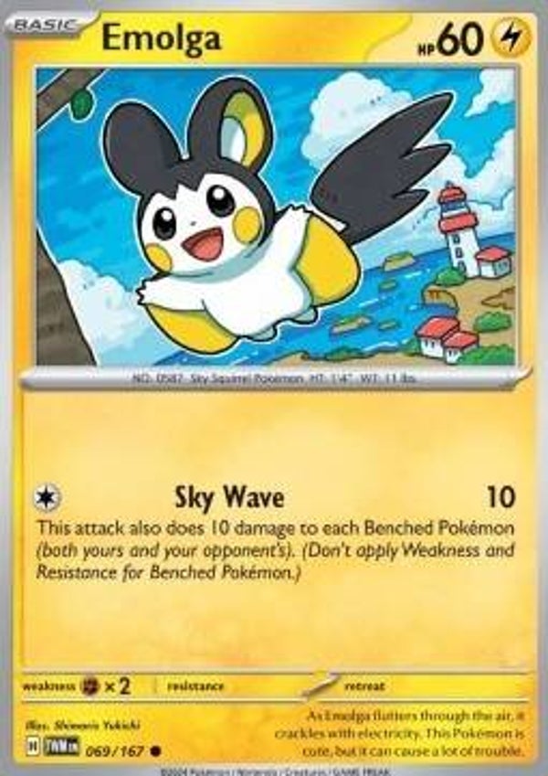 Twilight Masquerade - #069 - Emolga
