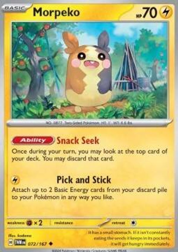 Twilight Masquerade - #072 - Morpeko