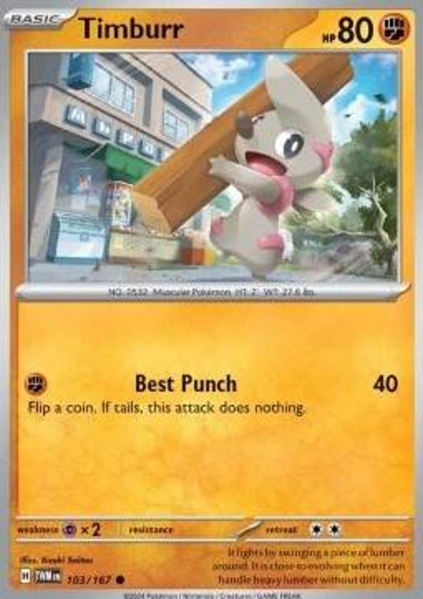 Twilight Masquerade - #103 - Timburr