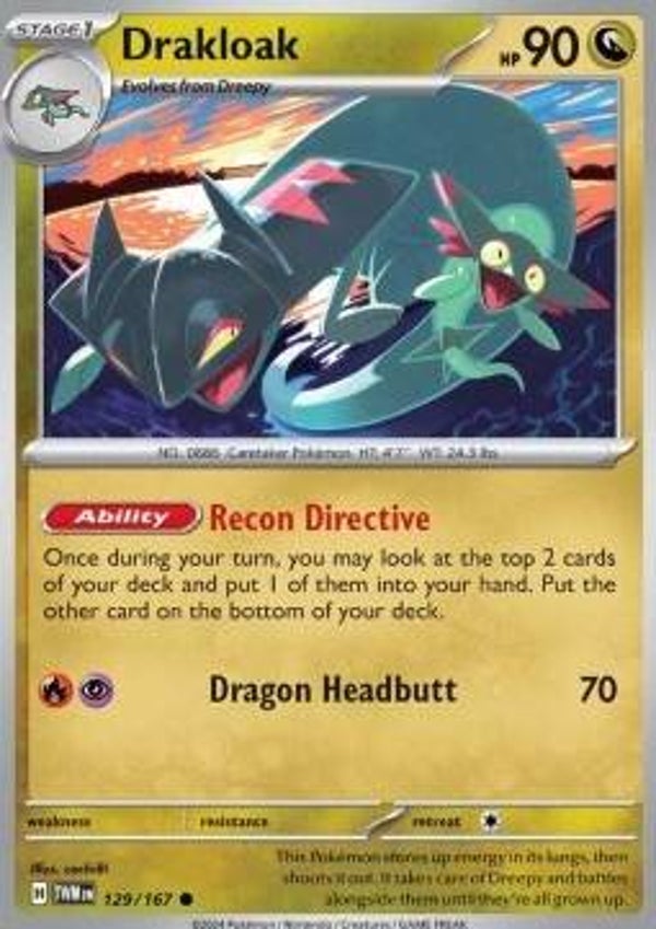 Twilight Masquerade - #129 - Drakloak