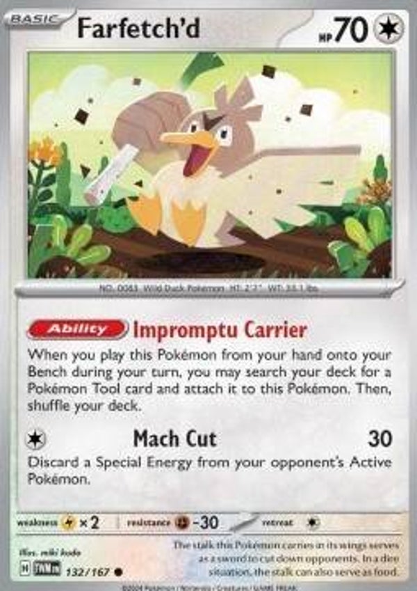 Twilight Masquerade - #132 - Farfetch'd