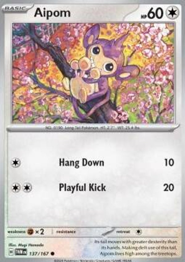 Twilight Masquerade - #137 - Aipom