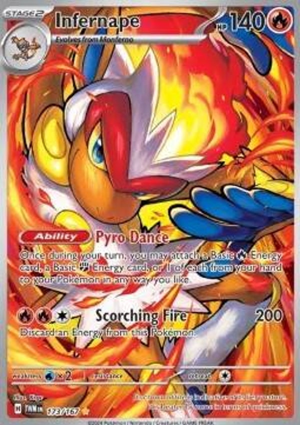 Twilight Masquerade - #173 - Infernape
