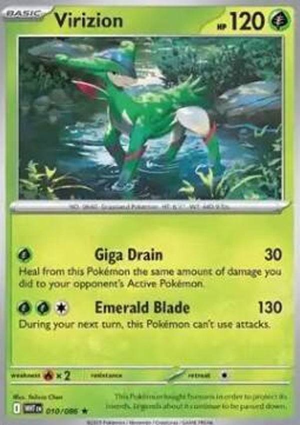 White Flair - #010 - Virizion