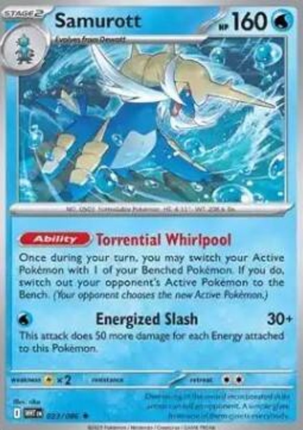 White Flair - #023 - Samurott