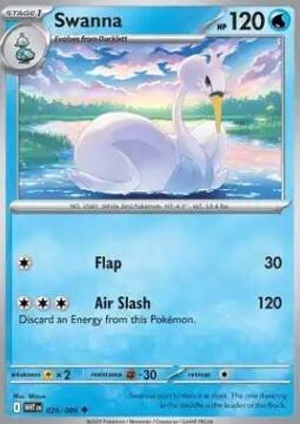 White Flair - #026 - Swanna