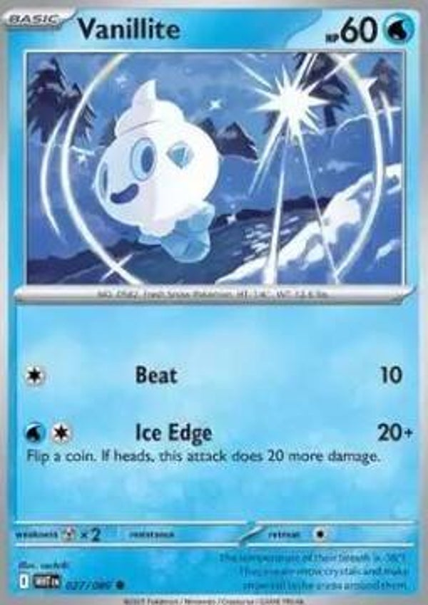 White Flair - #027 - Vanillite