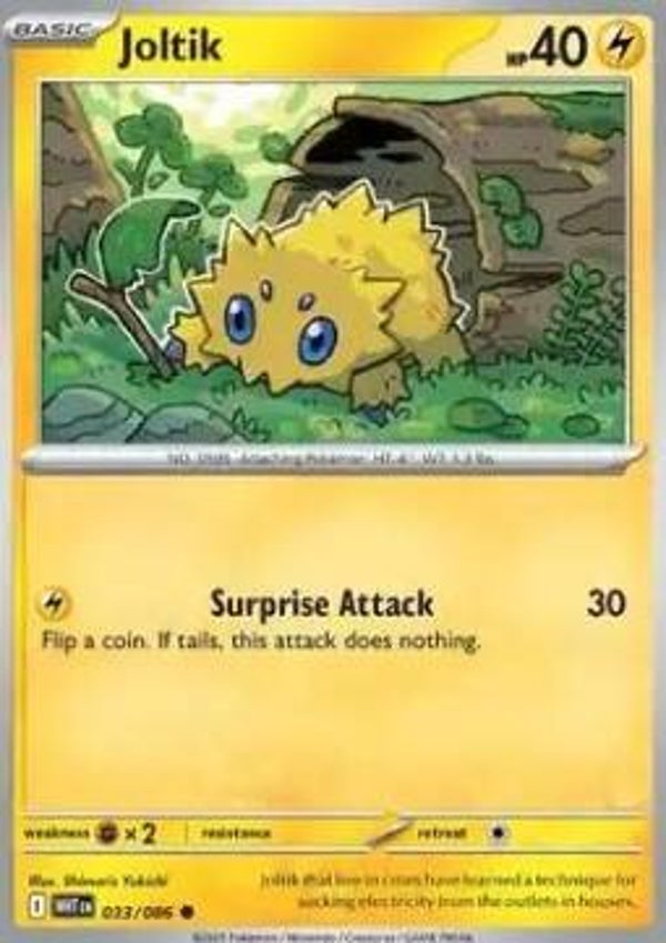 White Flair - #033 - Joltik