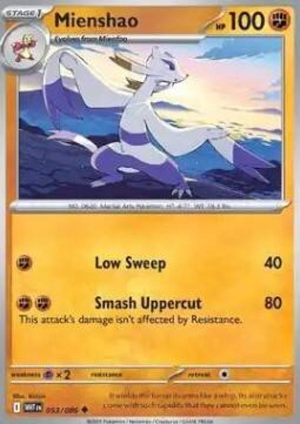 White Flair - #053 - Mienshao