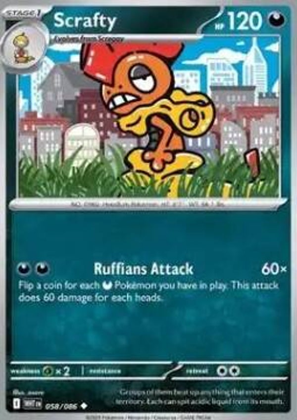 White Flair - #058 - Scrafty