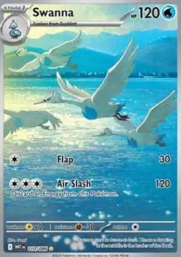 White Flair - #110 - Swanna