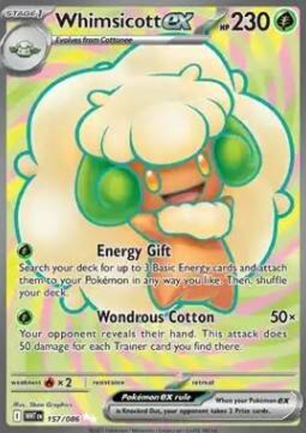 White Flair - #157 - Whimsicott EX
