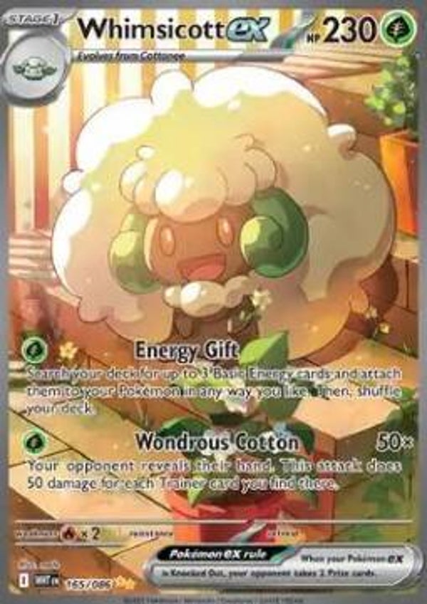 White Flair - #165 - Whimsicott EX