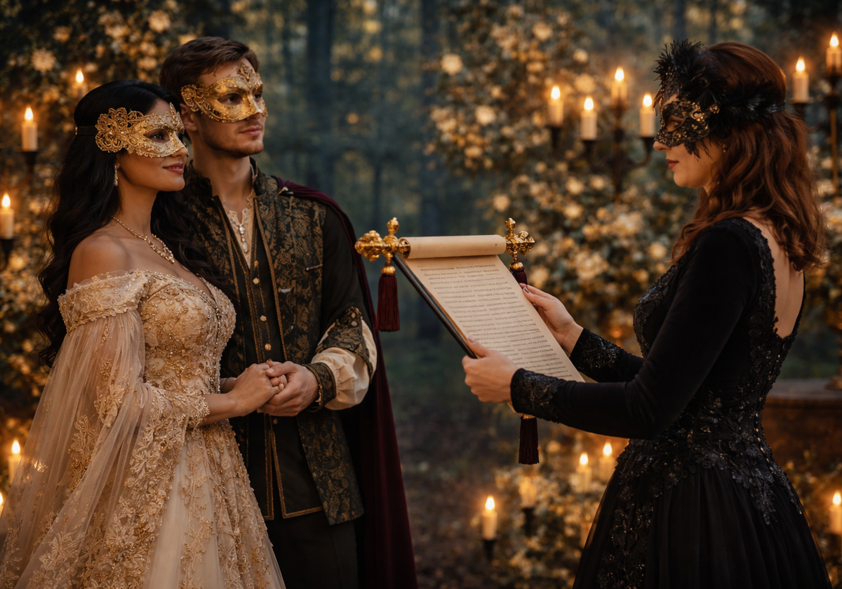 Masquerade Magic ceremony