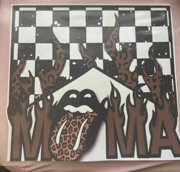T-shirt front and back design