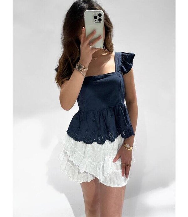 Anna top ★ navy