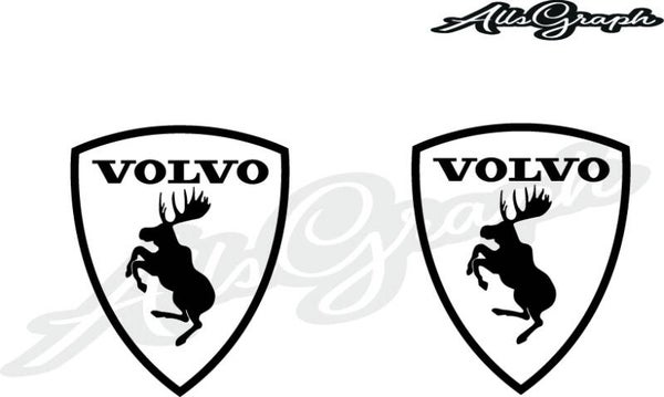 LOSANGE VOLVO AVEC ELAN    (F012)