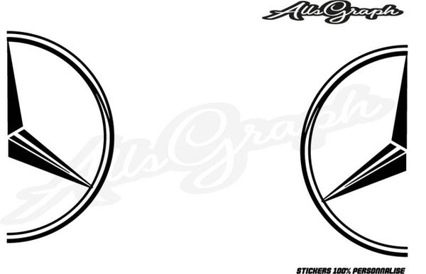 Demi Logo Mercedes    (J004)