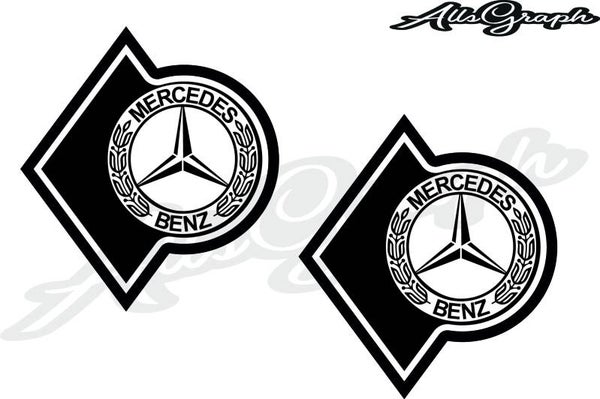 Losange Logo Mercedes   (J009)