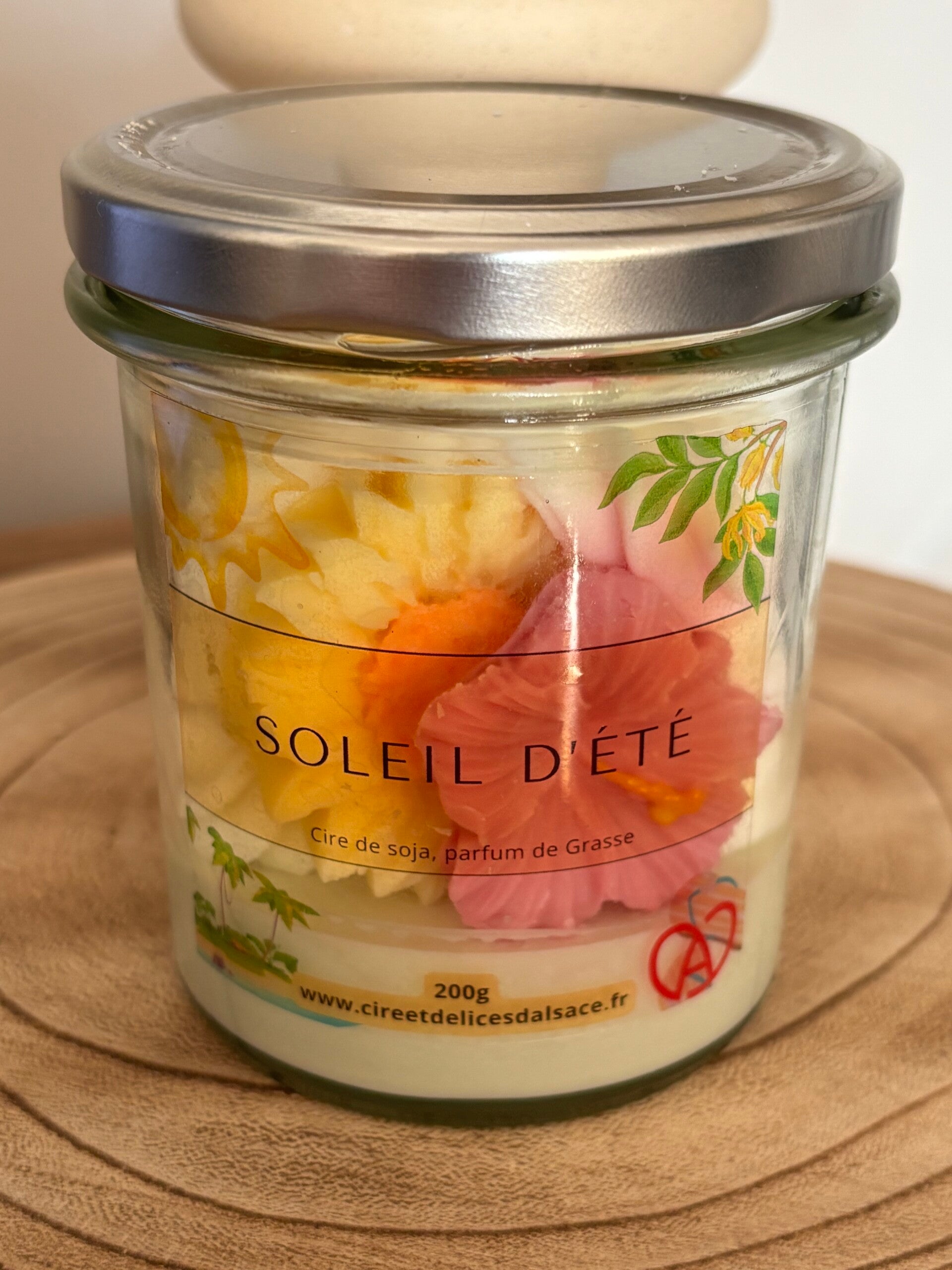 Bougie Gourmande Soleil d'été