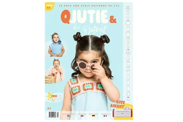 Patroonblad: QJUTIE & the Qjutest - magazine editie 3 - Voorjaar/Zomer 2026