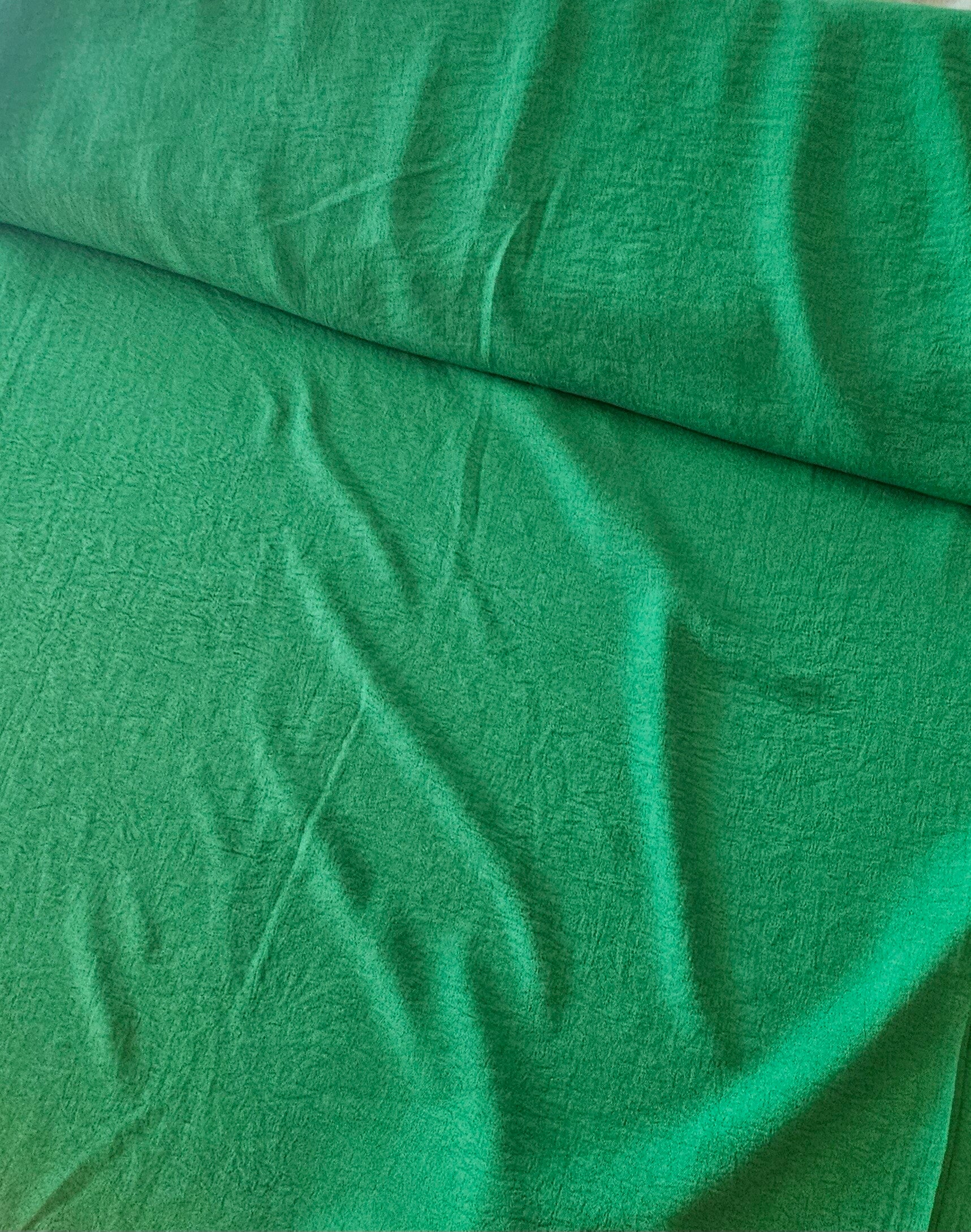 Italiaanse crêpe stretch Groen