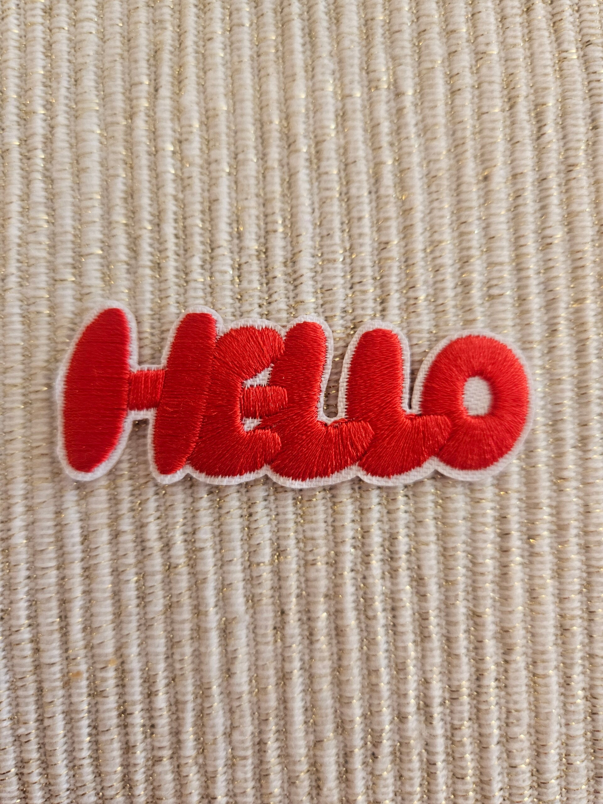 Hello naai applicatie/ patches