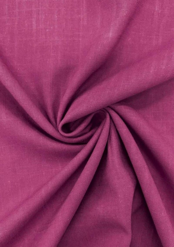 Viscose linnen Magenta